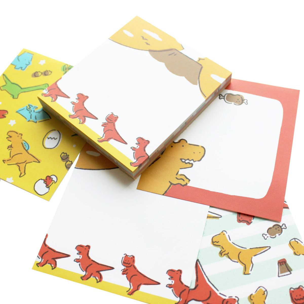 4 designs memo pad 暴龍