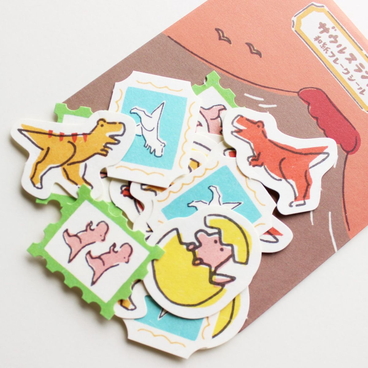 古川紙工和紙貼紙 暴龍