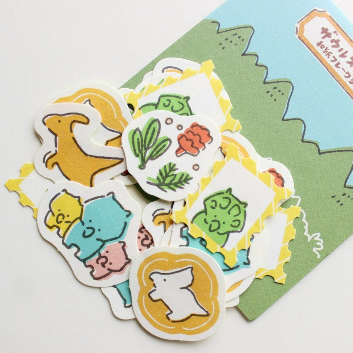 古川紙工和紙貼紙 三角龍