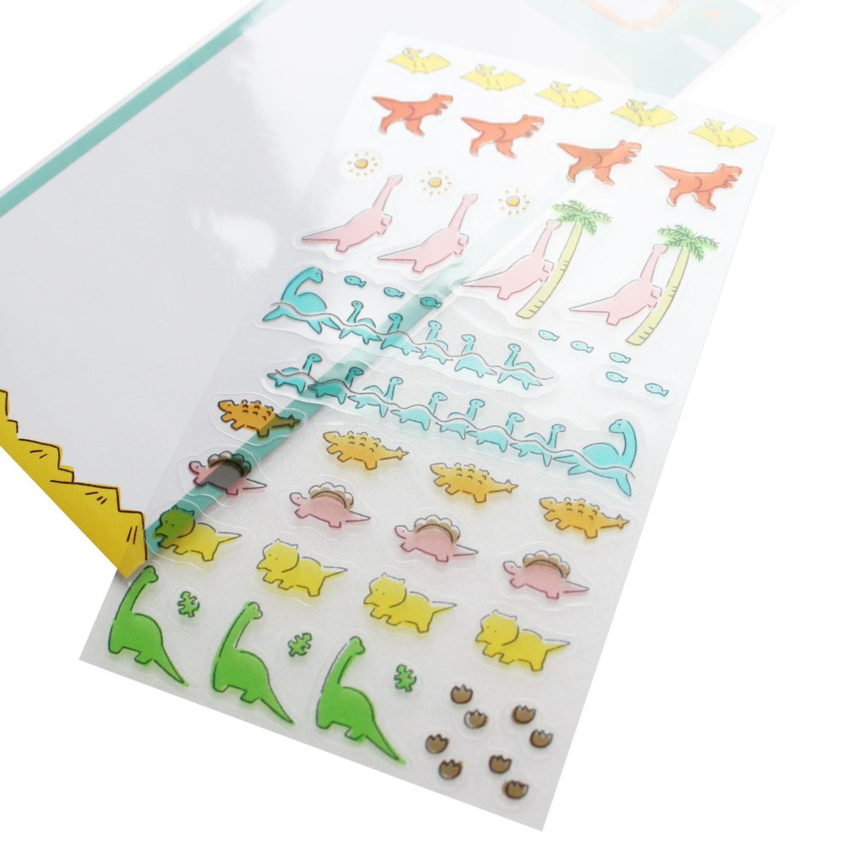 古川紙工貼紙 日間之恐龍