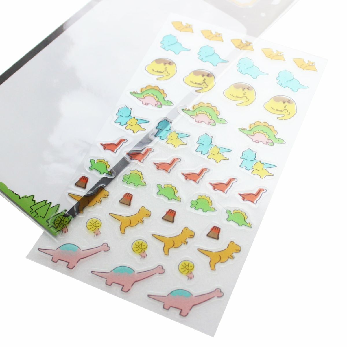 古川紙工貼紙 夜之恐龍