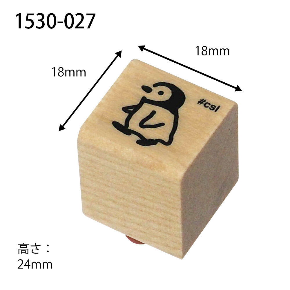 Kodomo no kao木印章 企鵝仔
