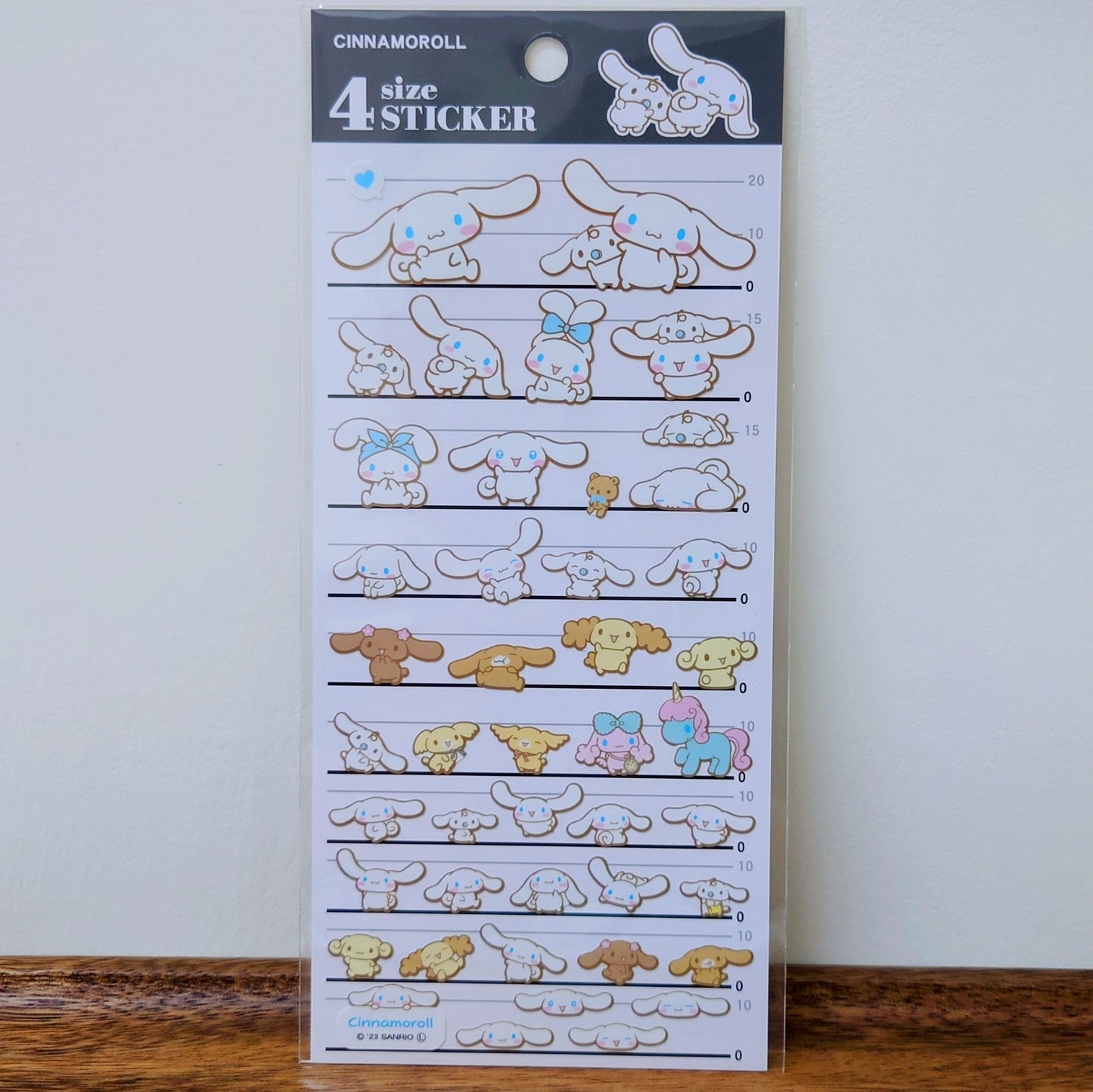 4 size sticker 玉桂狗