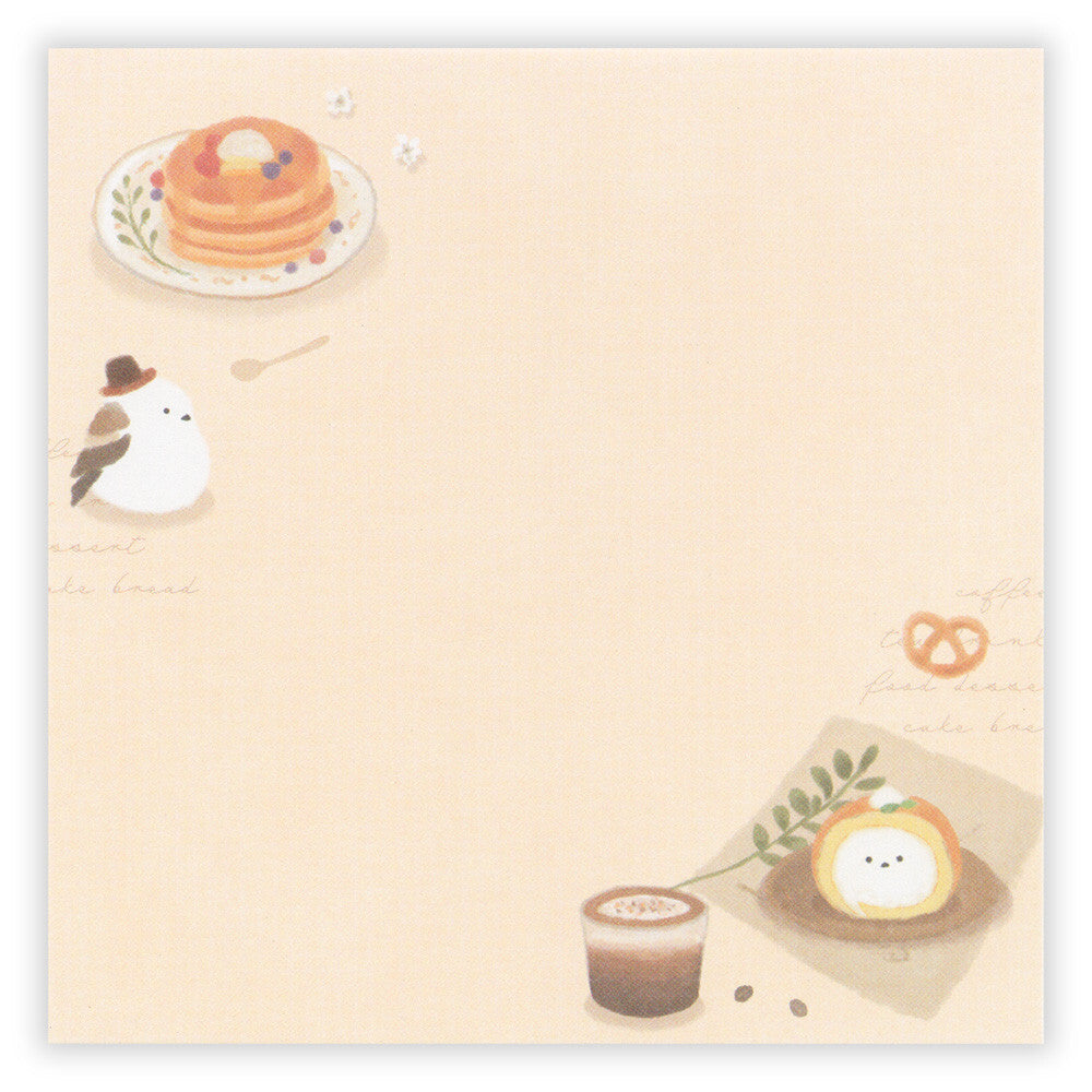 NB社 memo pad 長尾山雀