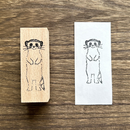 Arte木印章 狐獴
