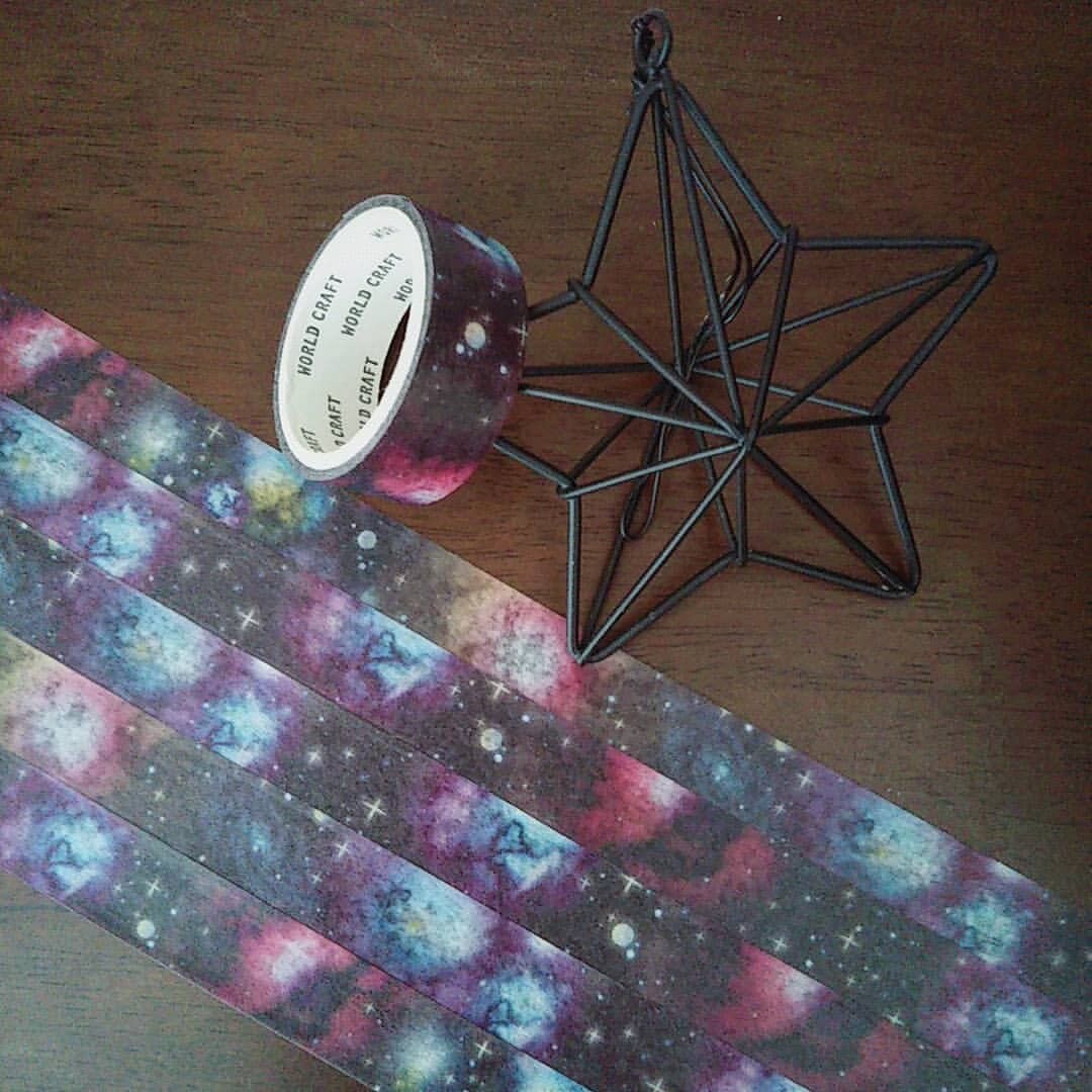 Worldcraft 紙膠帶 銀河