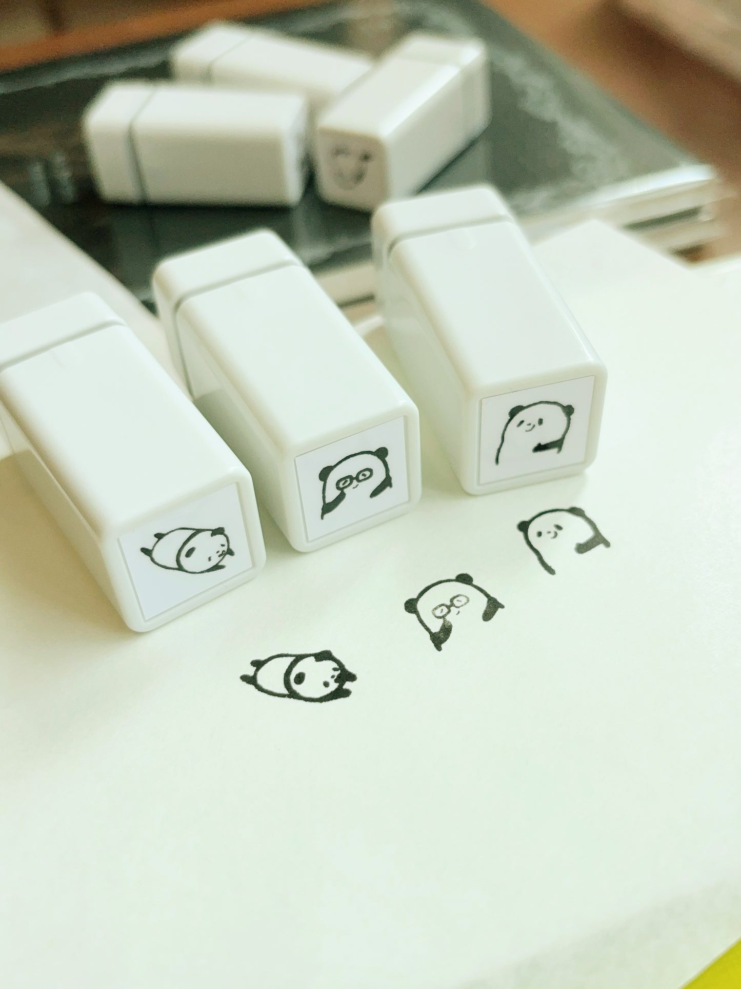 印章工房 滲透印 熊貓