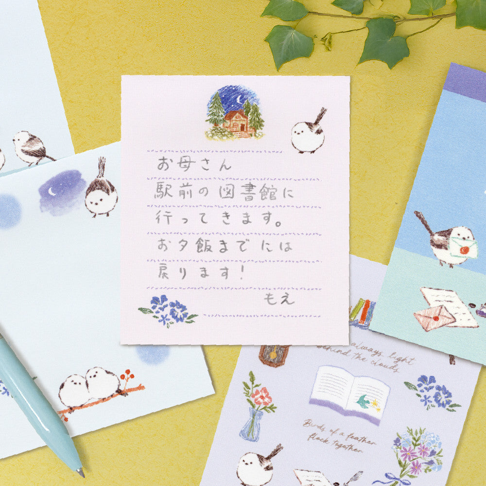 NB社 my mood系列memo pad 長尾山雀