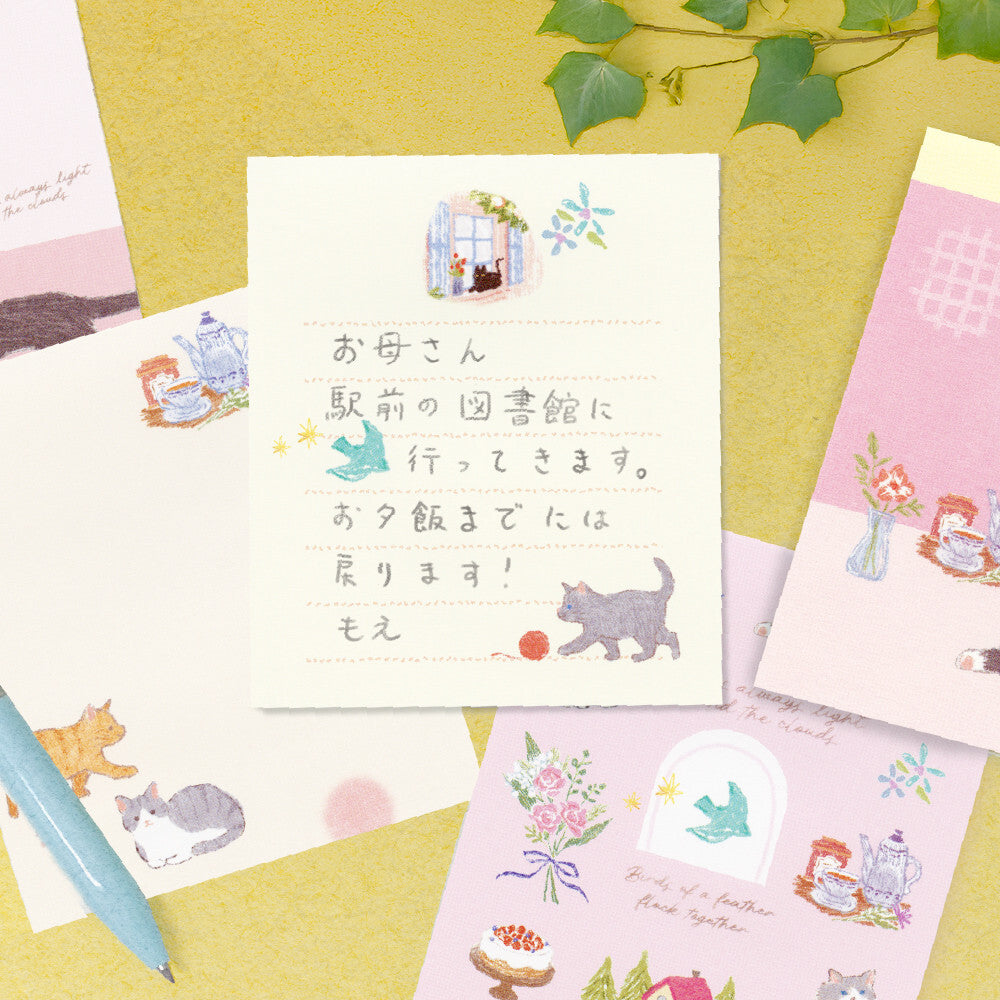 NB社 my mood系列memo pad 貓