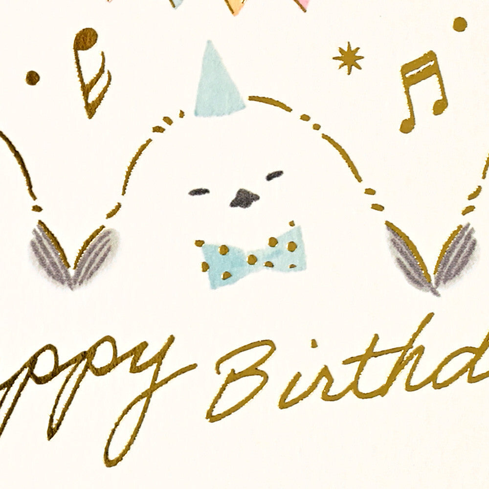 NB社 長尾山雀生日卡