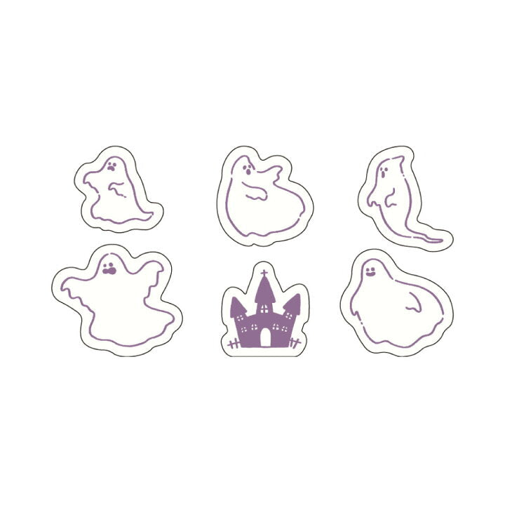 EL COMMUN Ahlala Flake sticker Ghosts