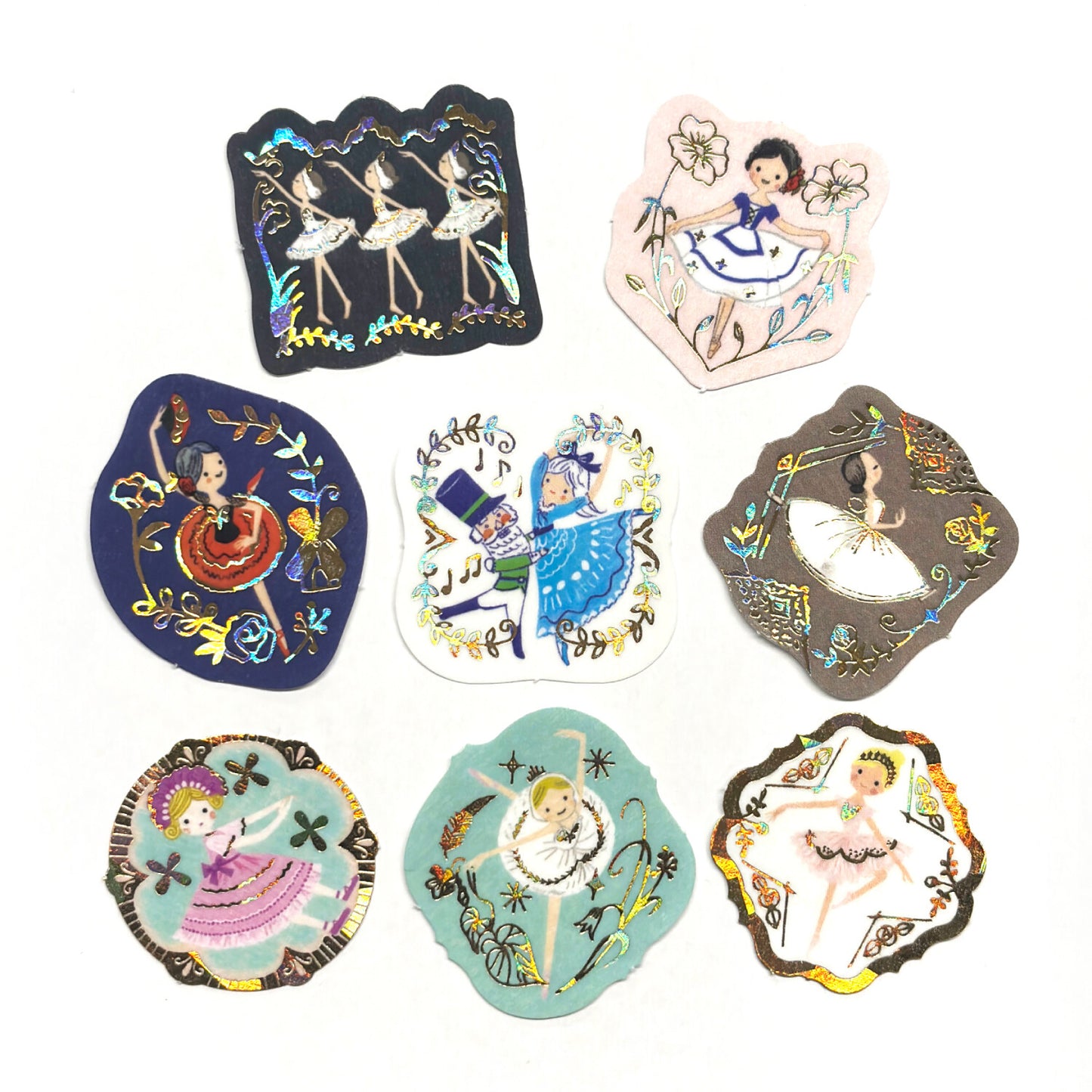 シール堂 Shinzi Katoh加藤真治 flake sticker Ballet Theater