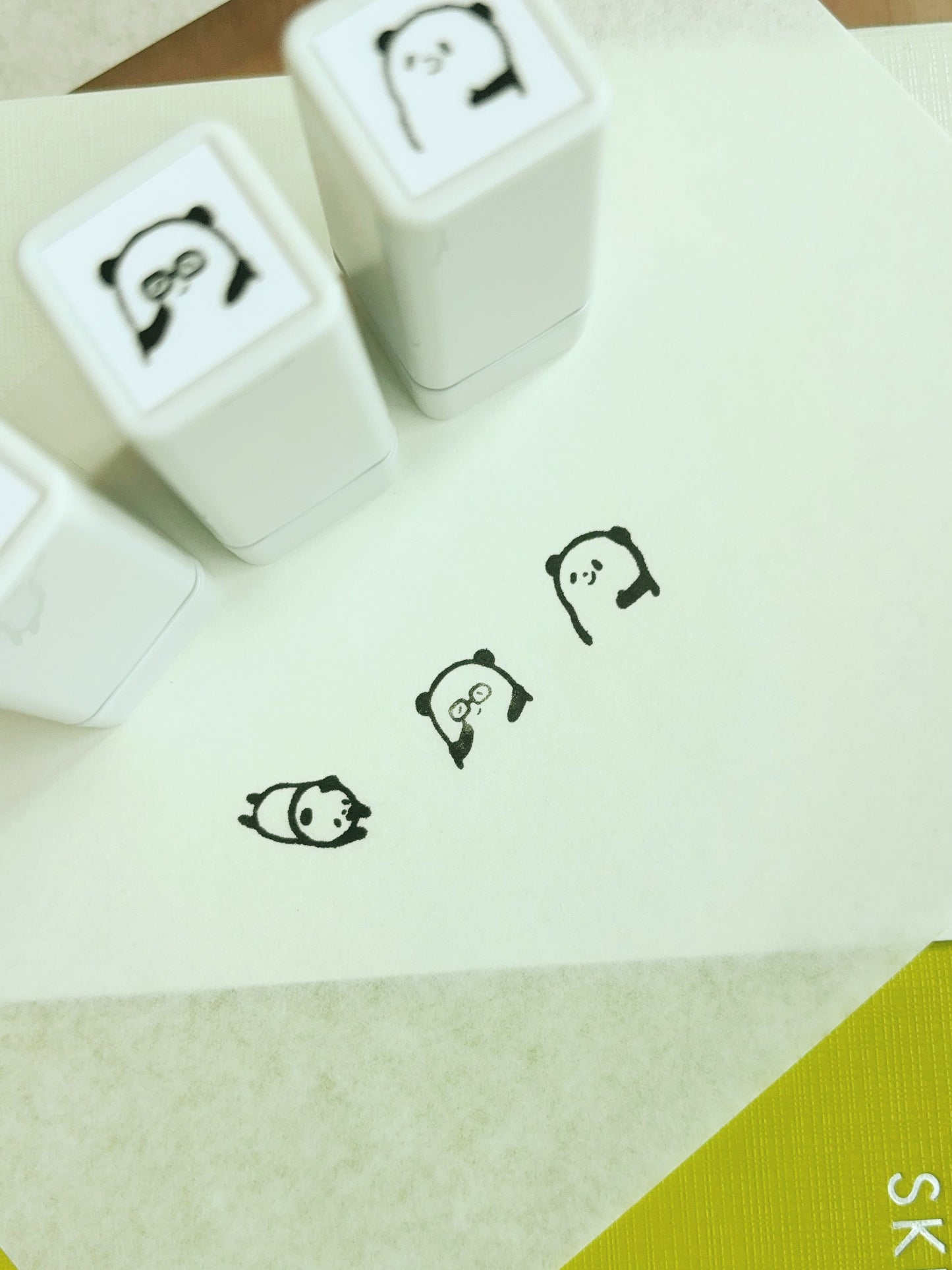印章工房 滲透印 熊貓