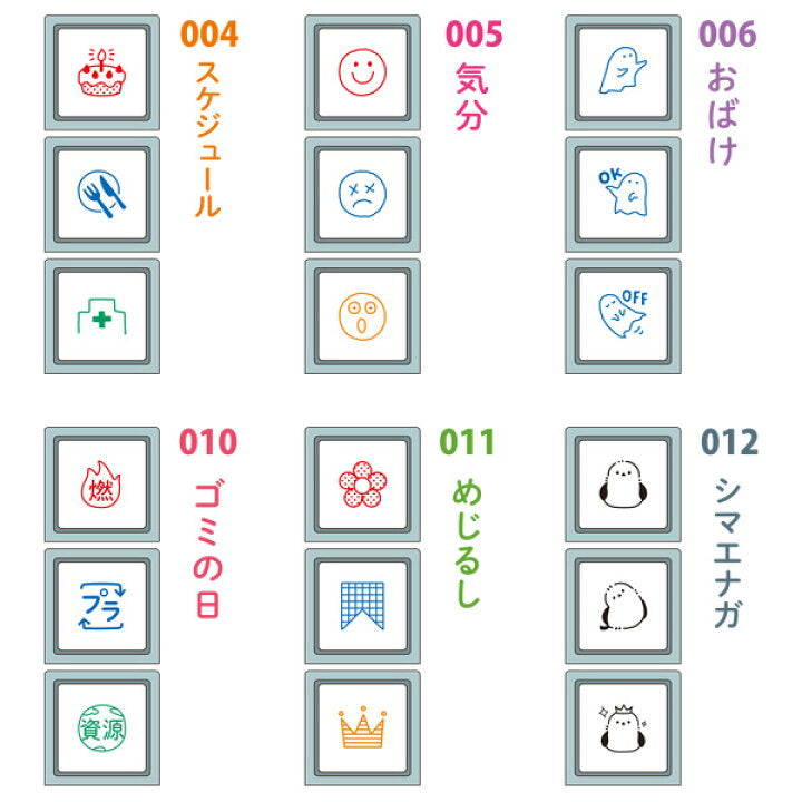 kodomo kao pocchito Pick!粒粒原子印