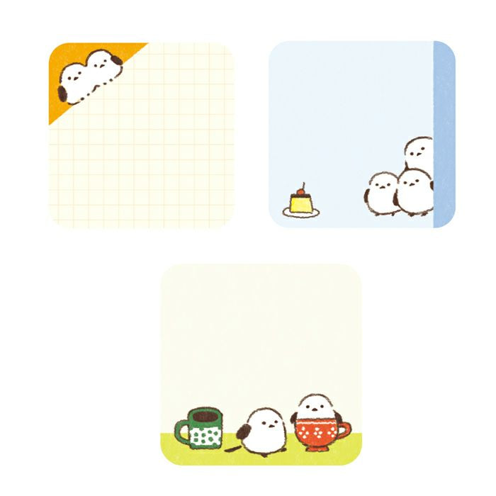 古川紙工 mini memo 彈出長尾山雀