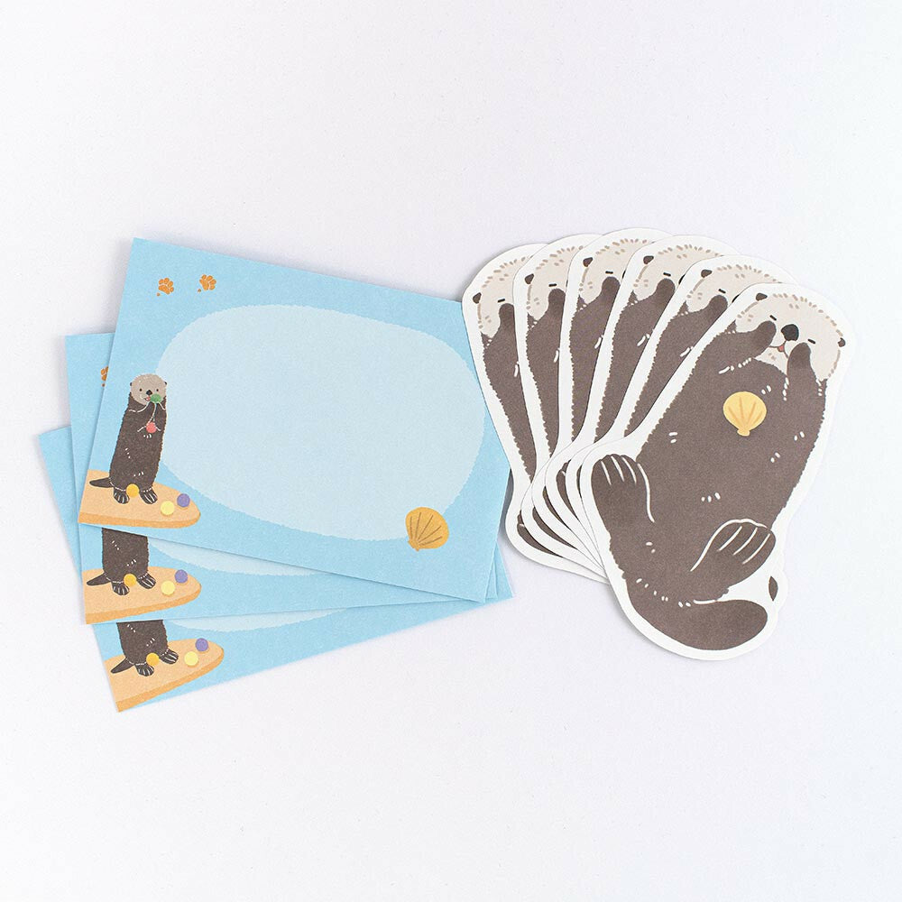 NB社 海獺信紙套裝