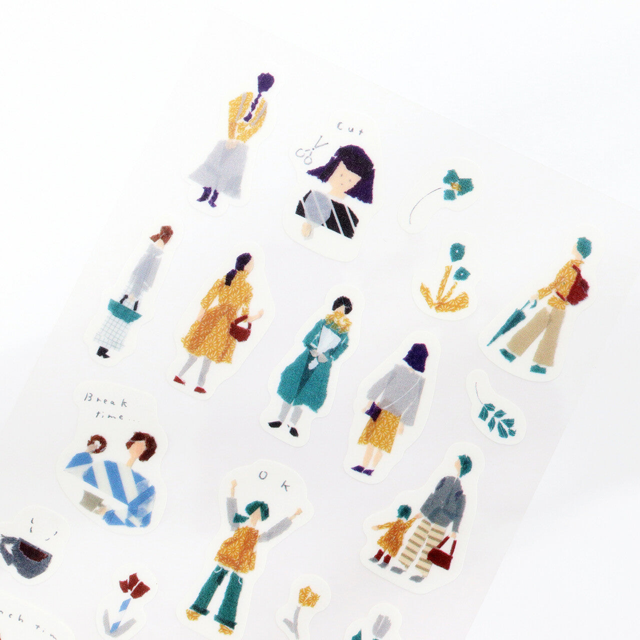 SAIEN 田村美紀監修 貼紙 people