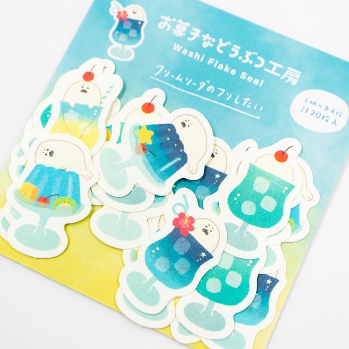 古川紙工 貼紙 梳打海豹