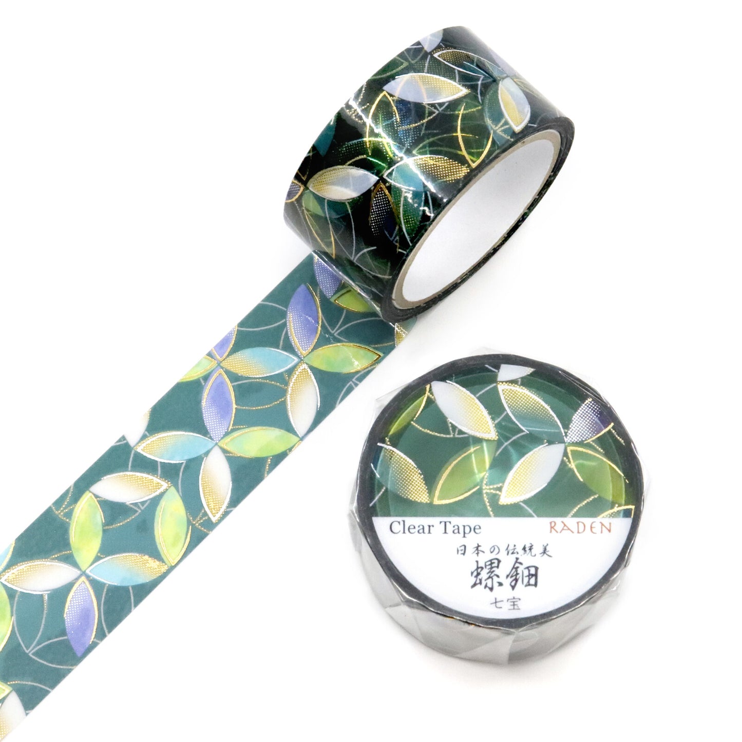 SAIEN Clear tape 螺鈿系列 七寶
