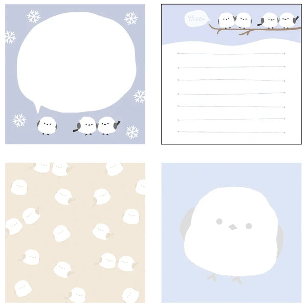 LABCLIP Trio memo pad 長尾山雀