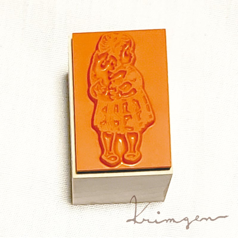 Krimgen印章 樹熊和女孩