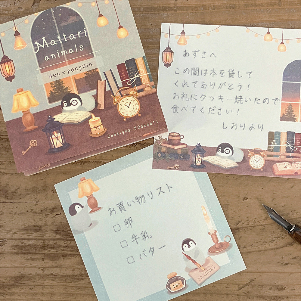 NB社 memo pad 企鵝