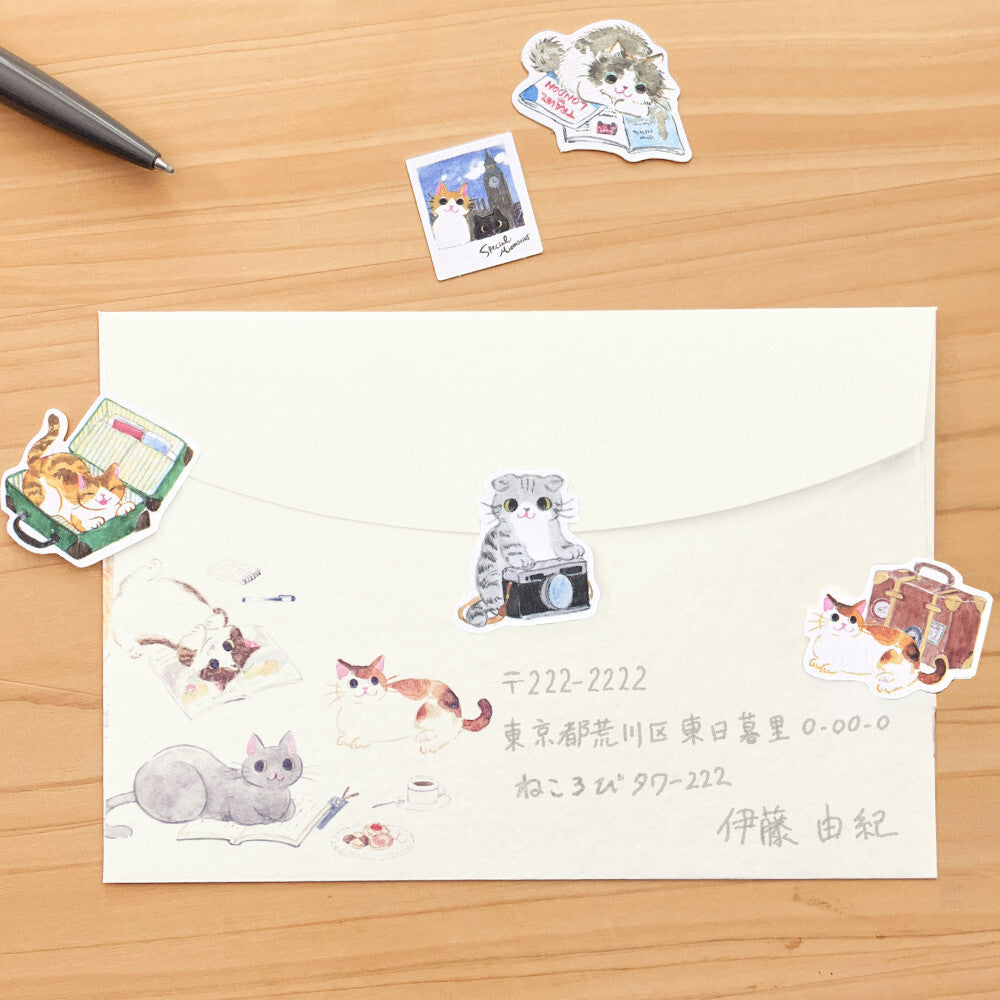NB社 Nekonobi系列貼紙 旅行