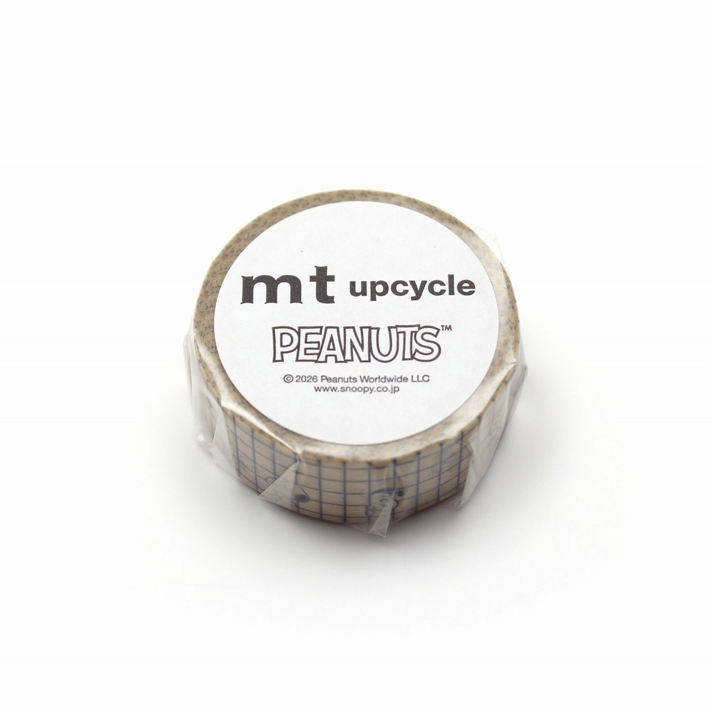 Kamoi MT upcycle Peanuts Snoopy格子 PNUT15