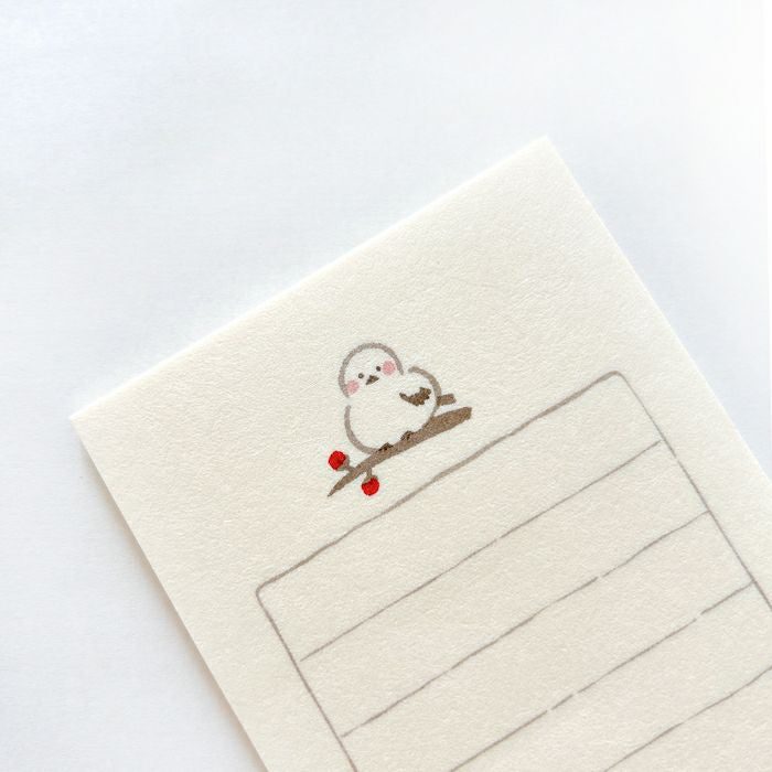 古川紙工小信箋 長尾山雀