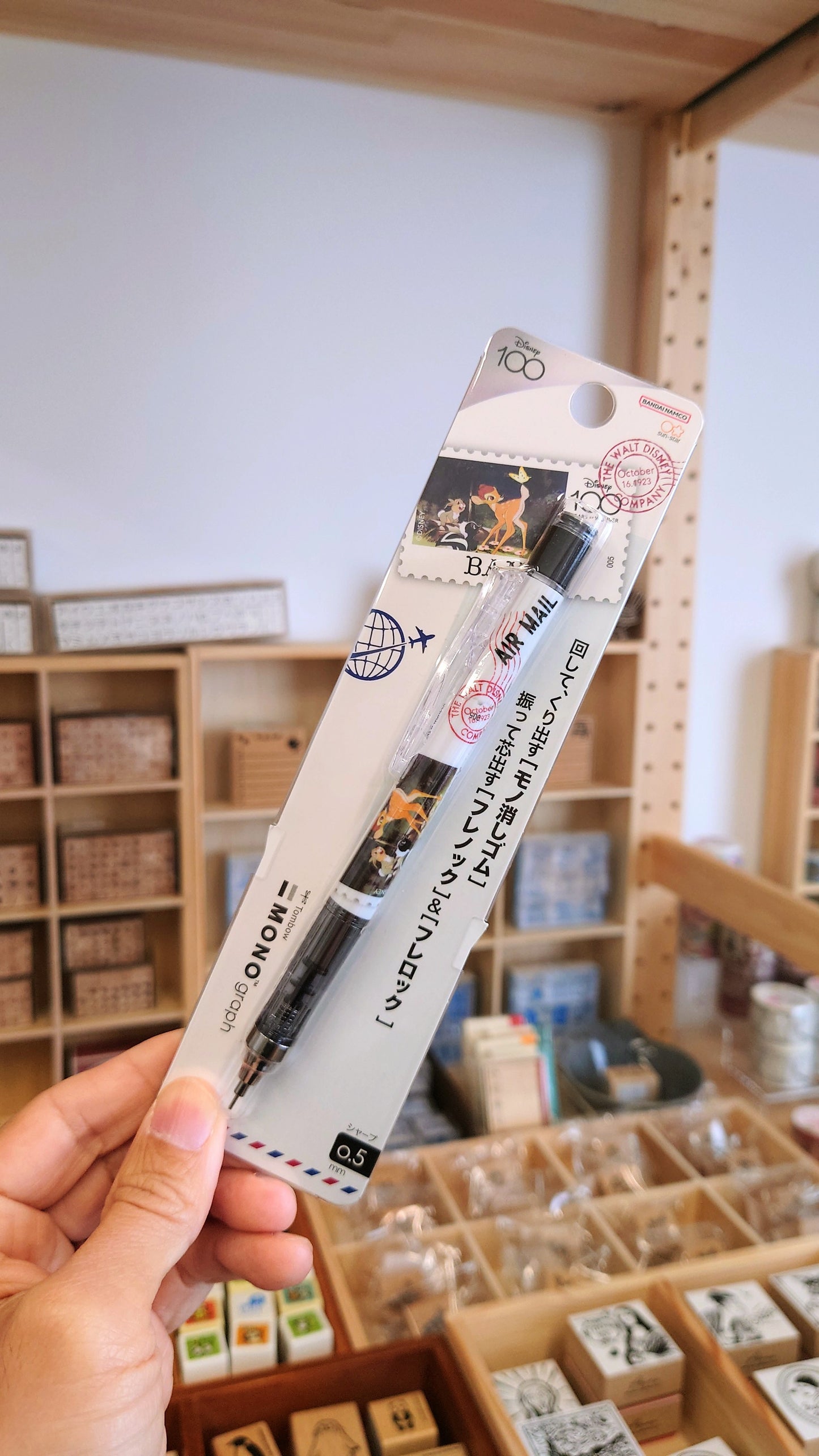 Tombow Mono graph鉛芯筆 小鹿班比限定版