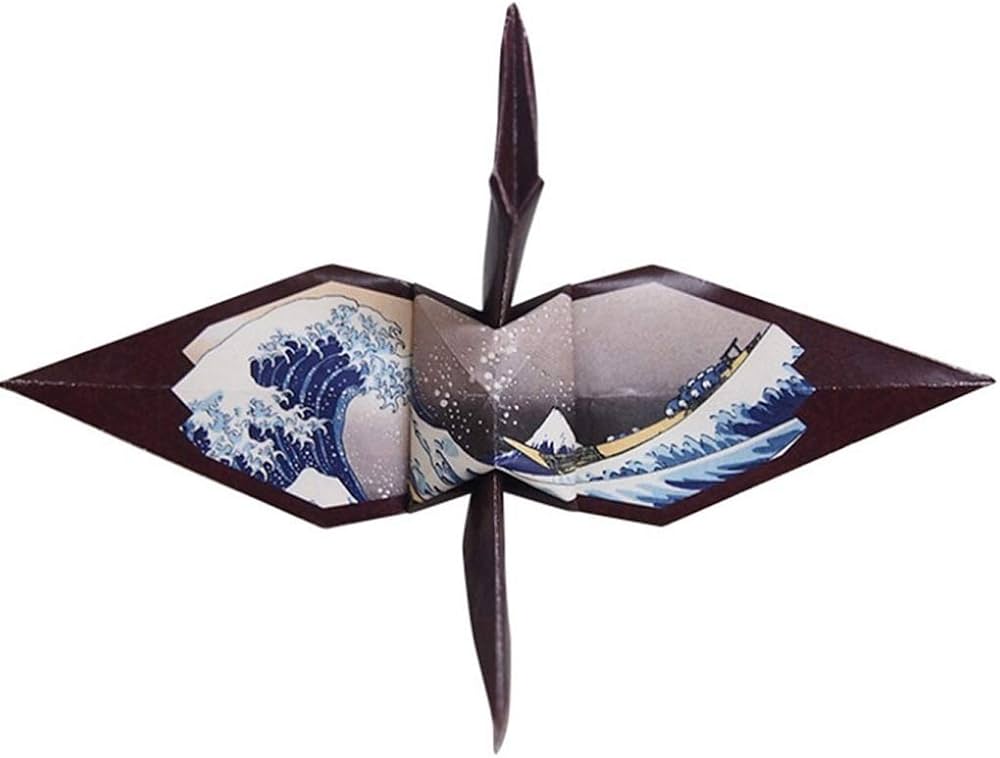 富士三十六景 紙鶴摺紙