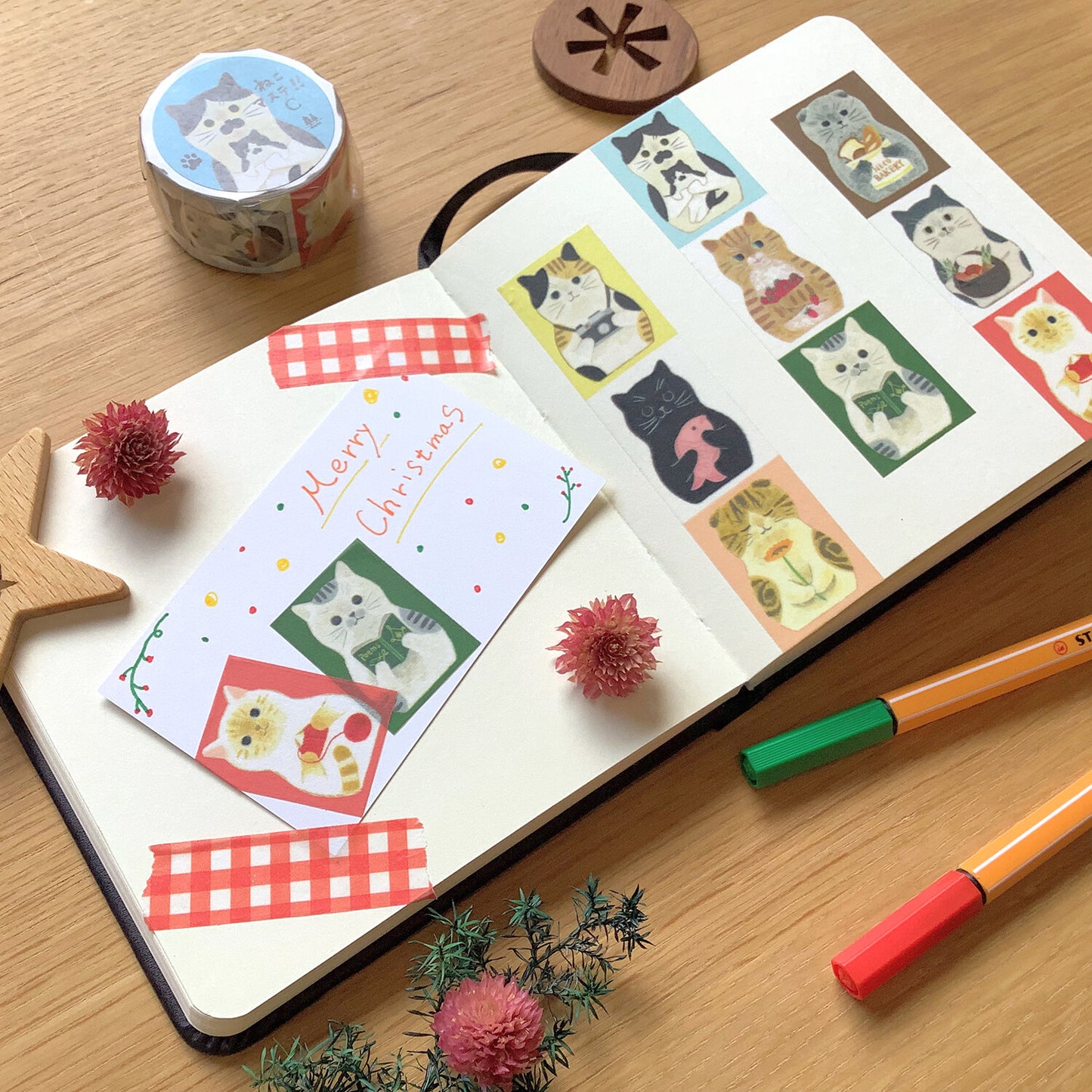 日本4legs 貓紙膠帶A