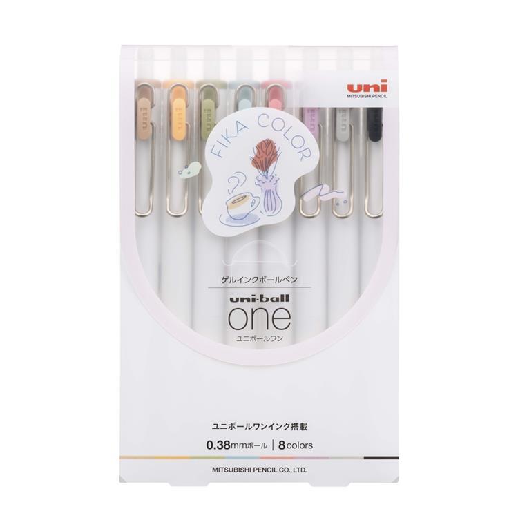 uni-ball one Fika color 8支裝