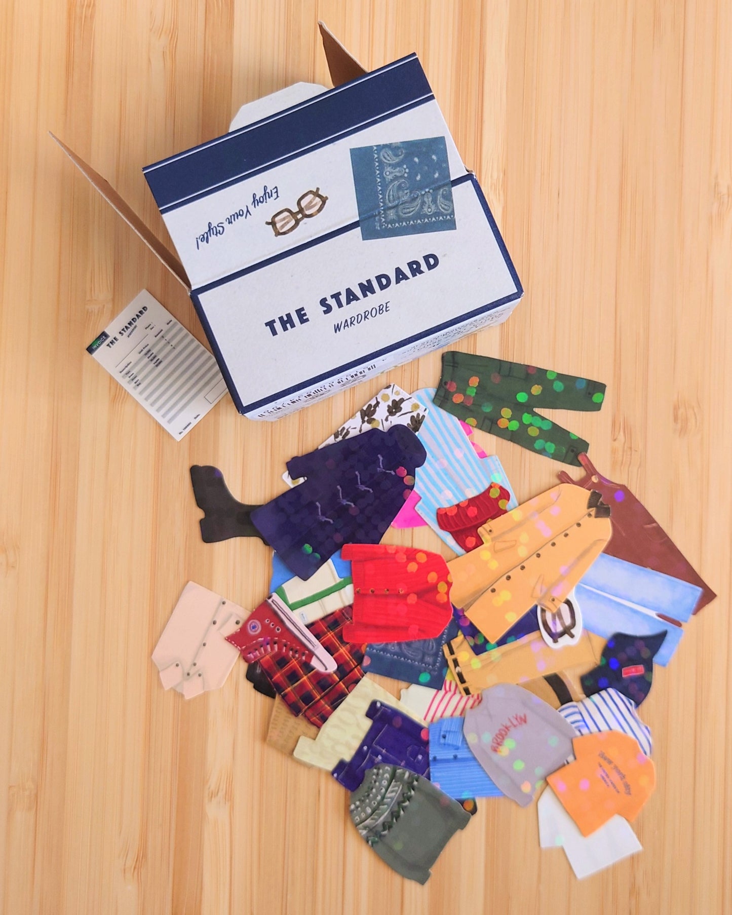 Greeting life紙箱貼紙 fashion