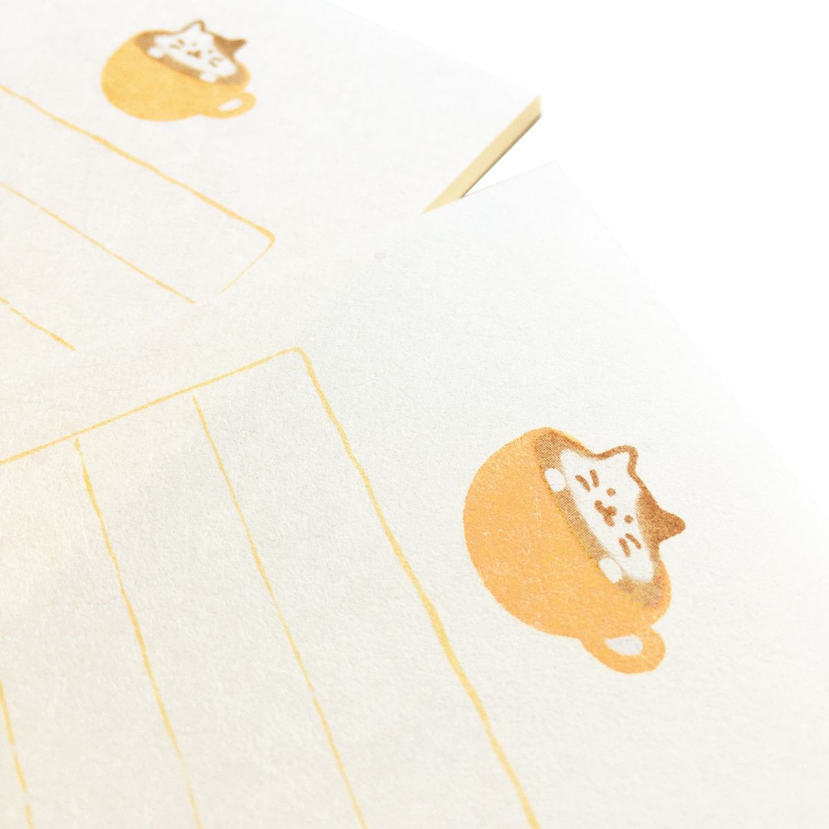 古川紙工小信箋 latte貓