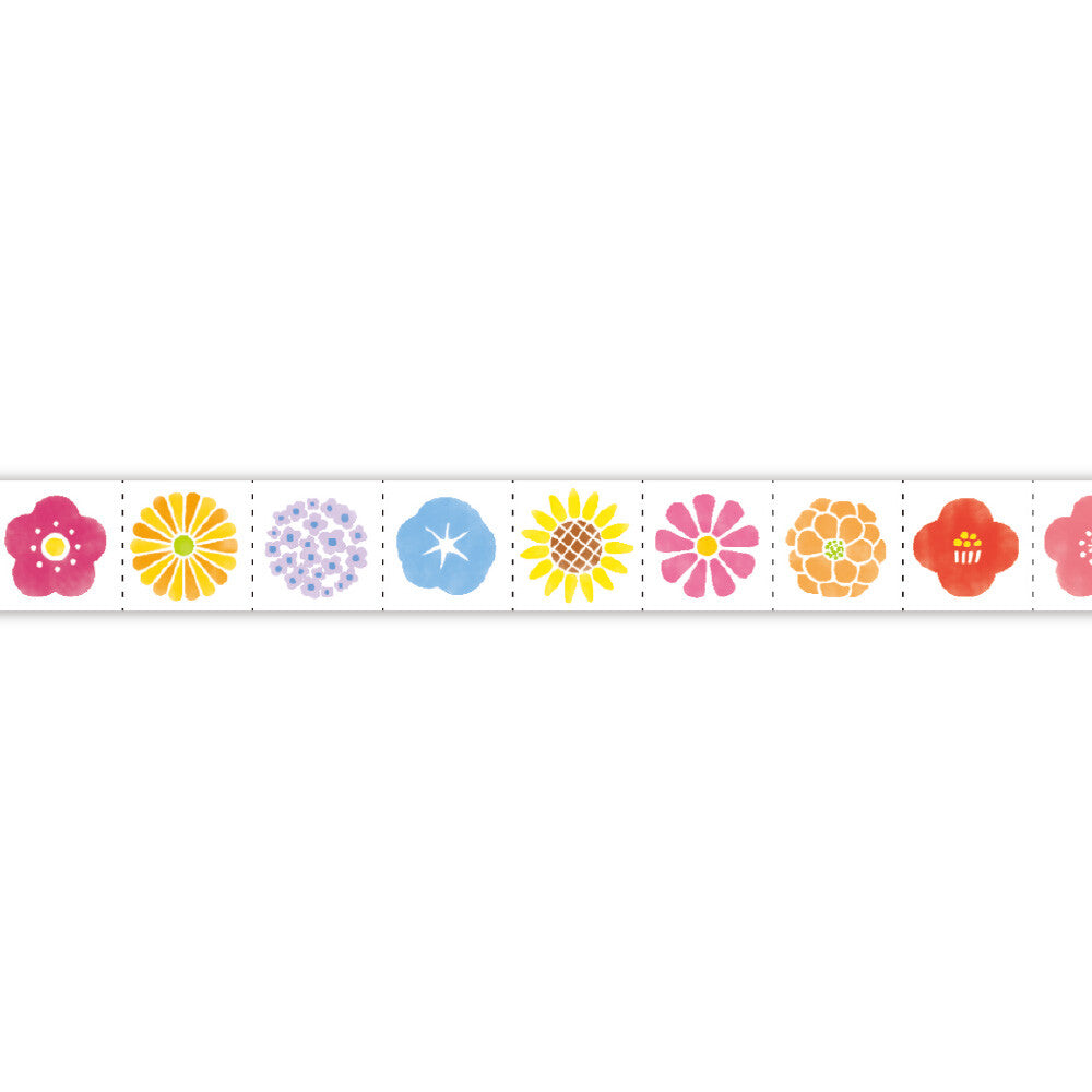 Cutting masking tape 花