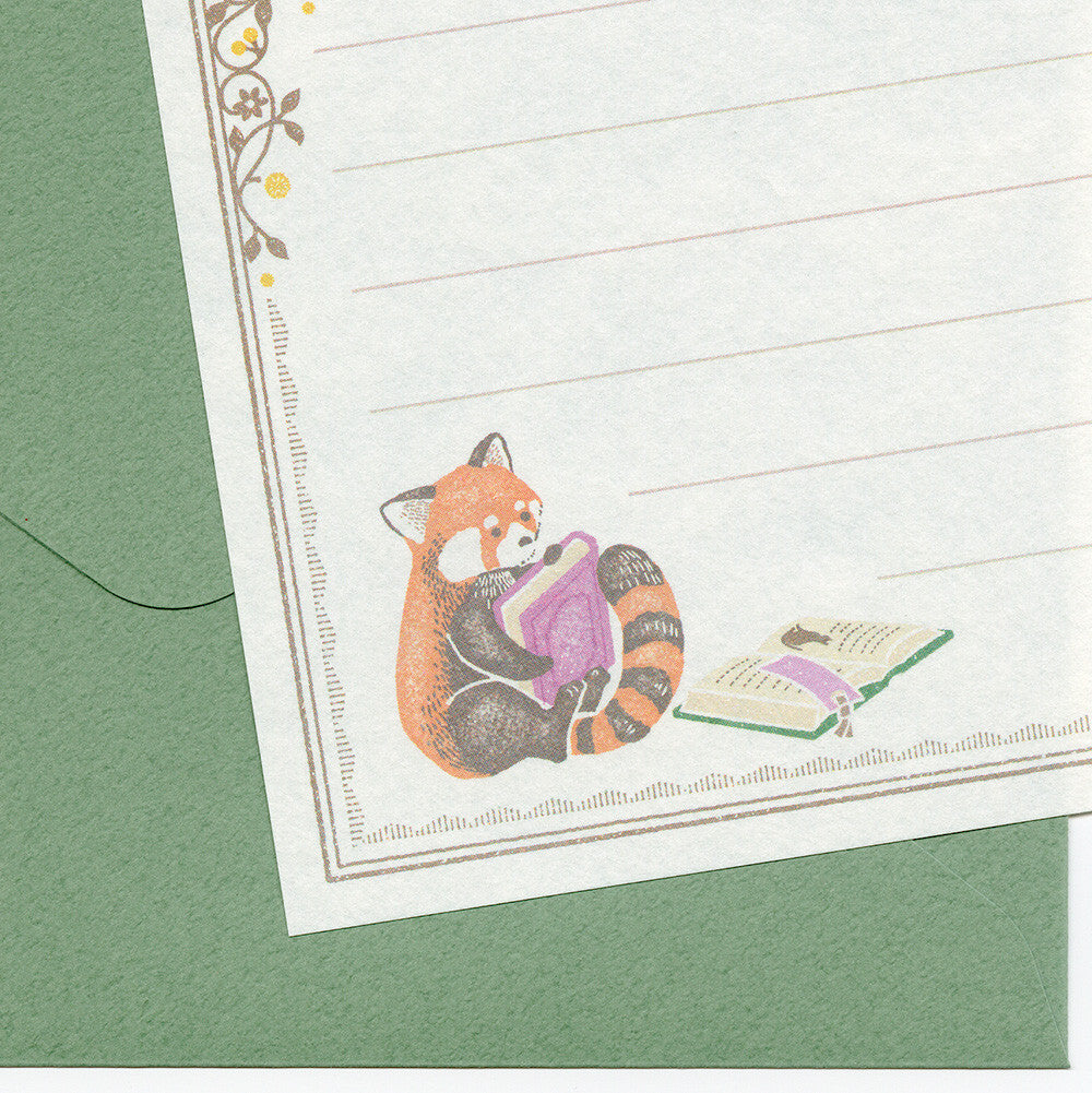 NB社 RESSA系列 小熊貓書店 mini letter set
