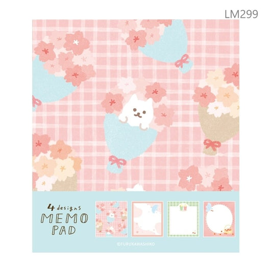 古川紙工4designs memo pad 滿開櫻花