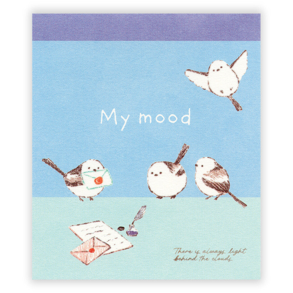 NB社 my mood系列memo pad 長尾山雀