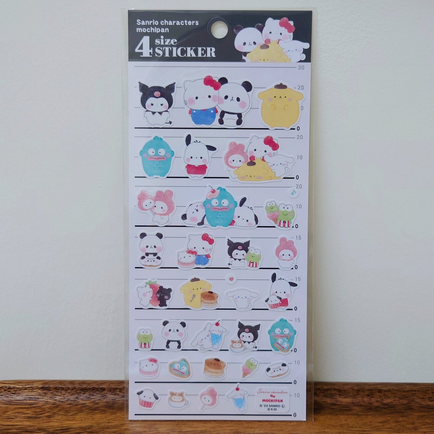 4 size sticker mochipan sanrio characters