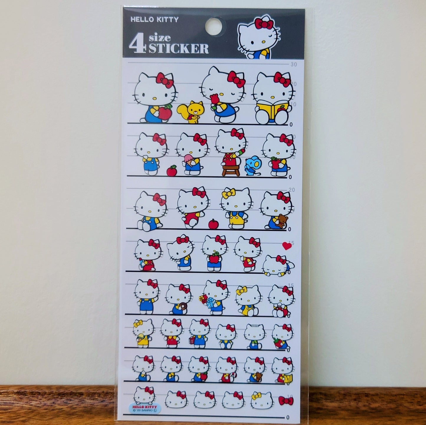 4 size sticker Hello Kitty