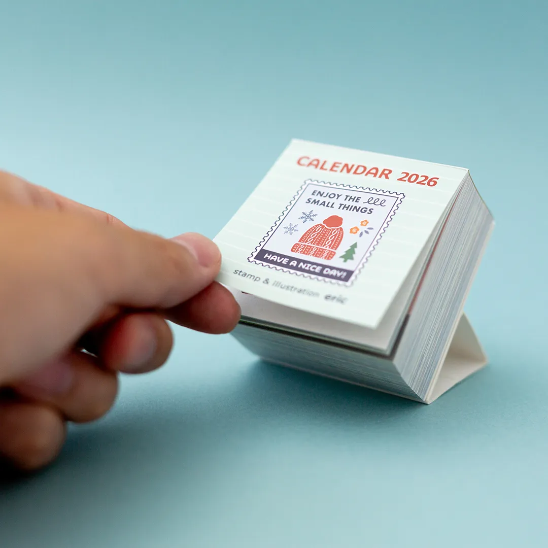 新日本 eric 座枱日曆 正方