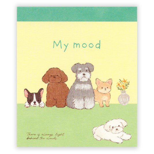 NB社 my mood系列memo pad 犬