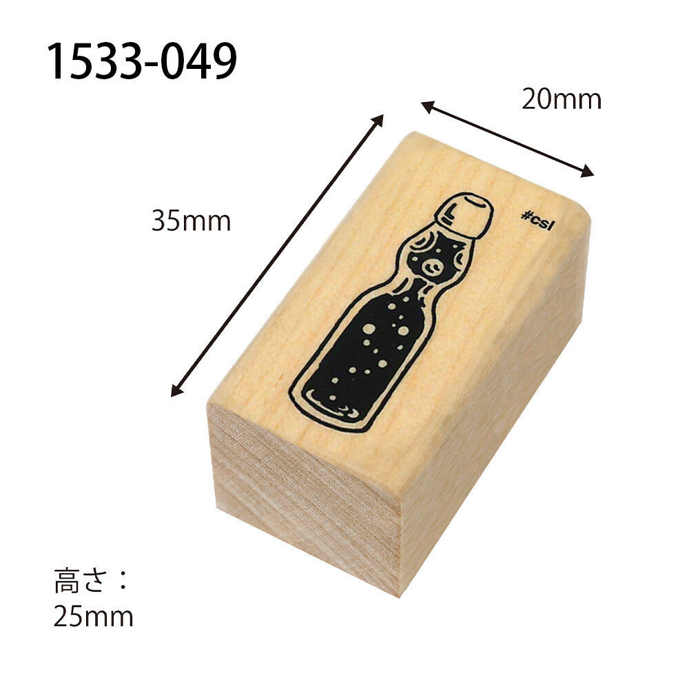 Kodomo no kao木印章 波子汽水