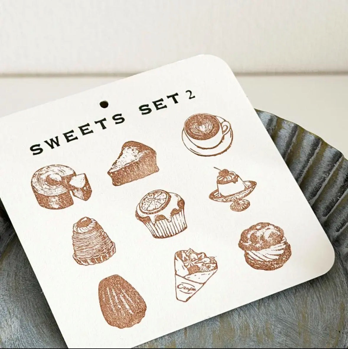 Redbug印章 Sweet stamp set 2