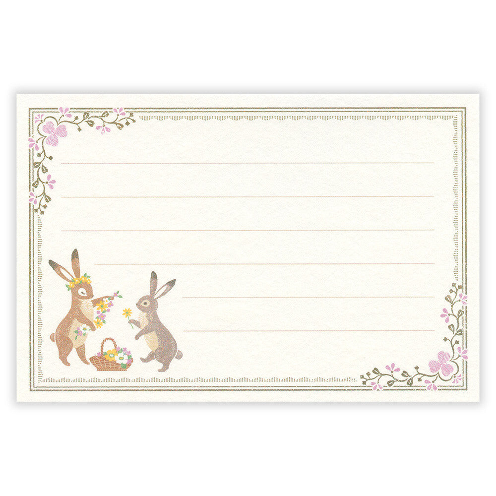 NB社 RESSA系列 花花兔子 mini letter set (副本)