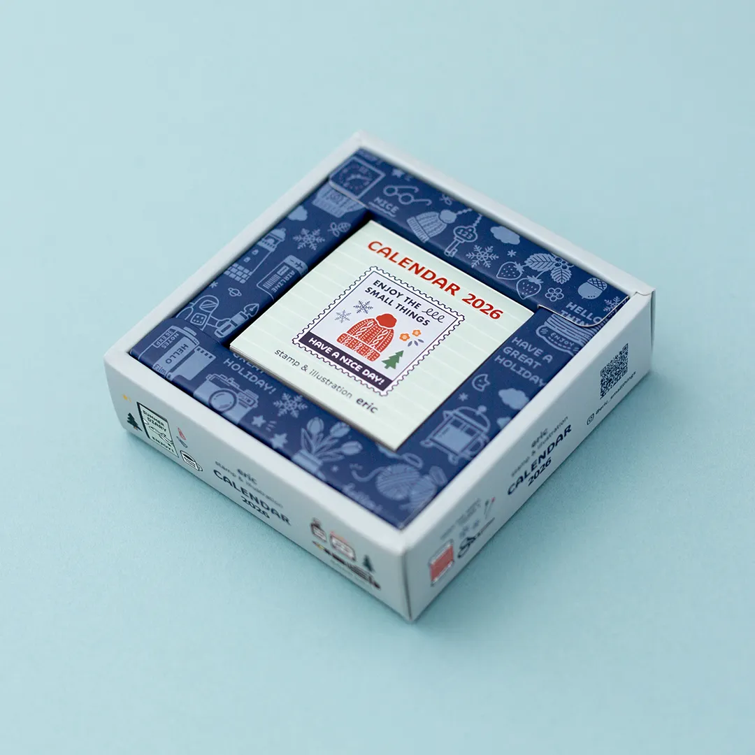 新日本 eric 座枱日曆 正方