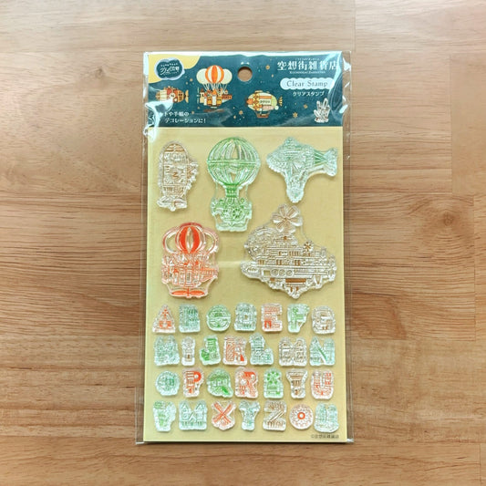 ［Komamono lab］空想街雜貨店 水晶印章