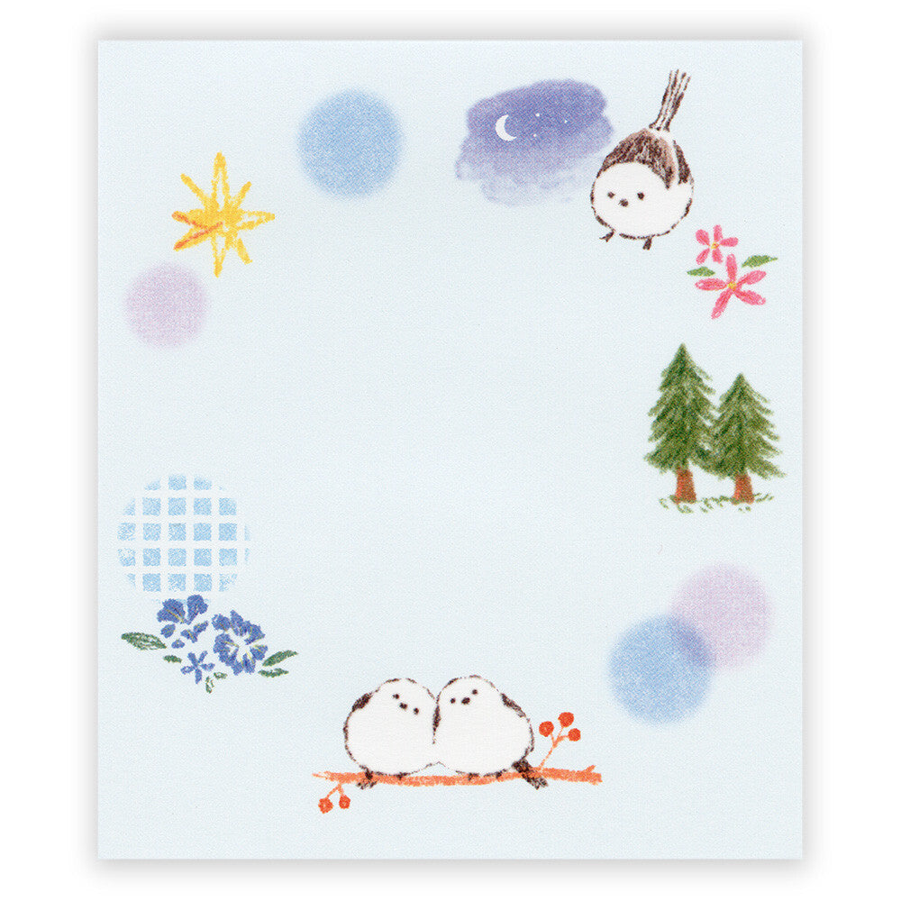 NB社 my mood系列memo pad 長尾山雀