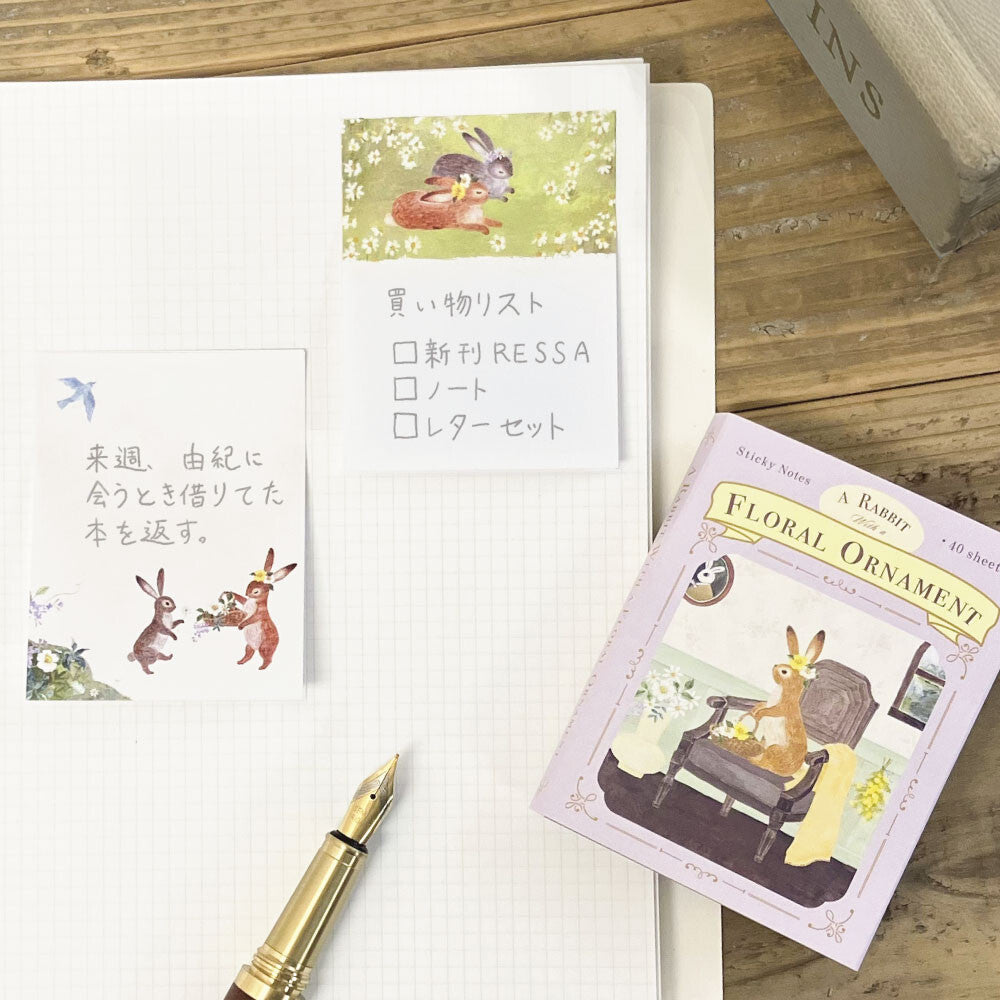 NB社 RESSA系列 花花兔 memo(有黏力)